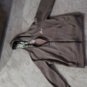 Mossy Oak zip up sweatshirt size M